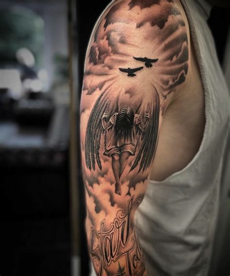 101 Amazing Fallen Angel Tattoos For 2024!